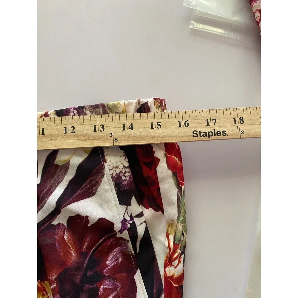 G by Giuliana Disney Alice Through the Looking Glass Floral Pant Set Large 10